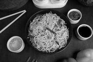 Veg Hakka Noodles
