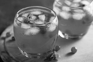 Cranberry Basil Cooler