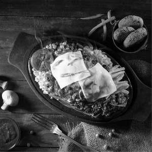 Hot & Brown Mushroom with White Cover