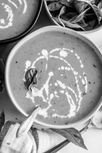 Cream of tomato soup