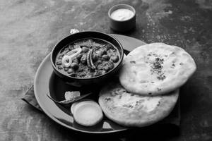 Cheese Chole Kulcha