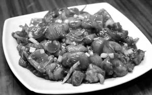 Pan fried chilli mushroom