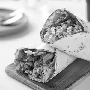 Chicken kathi wrap