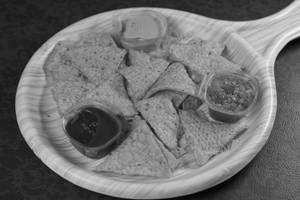 Nachos With 3 Dips
