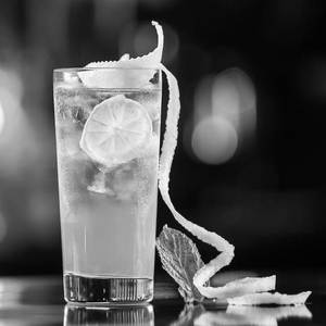 Blue ocean mocktail