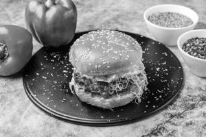 Jain Teekha Schezwan Burger