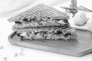 Mushroom Cheese Sandwich