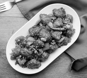 Chilli Mushroom Dry