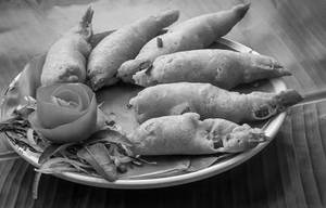 Golden Fried Prawns