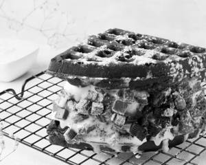 Triple Cookie Waffle