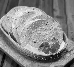 Rosted papad