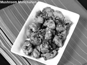 Mushroom Manchurian