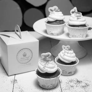 Red Velvet Cream Cheese Cupcake( Box Of Four)