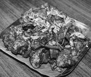 Mushroom Pepper Fry