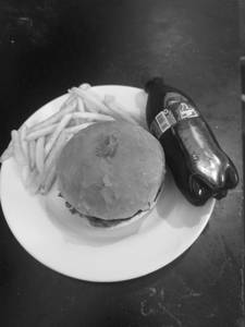 Chicken Burger+Fries+Softdrink