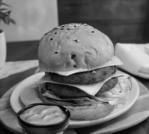Couple Decker Cheese Burger