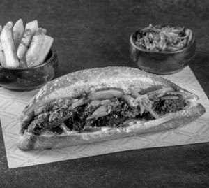 Katsu Mushroom Banh Mi