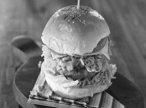Spl Maggi Chicken Club Burger