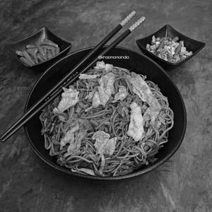 Egg Tangra Chow Mein