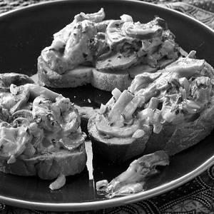 Mushroom Bruschetta