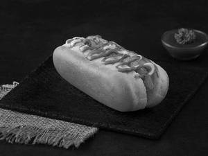 Aloo Tikkii Hot Dog