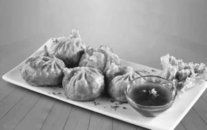 Fried Tandoori Chicken Momos [5 Pieces]