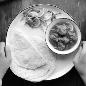 Chicken Curry & 4 Chappathi Combo