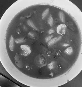 Tom-yam Soup Tofu Mushroom