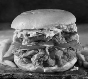 Super Twin Chicken Burger [ 2 Layer ]