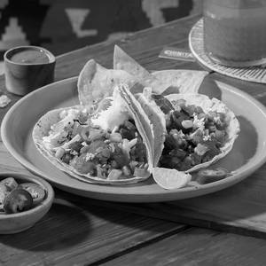Roasted Zucchini & Corn Soft Tacos (Spicy)