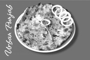 Pyaaz Paratha With Dal Makhni