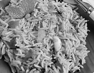 Tomato Rice With Omblett