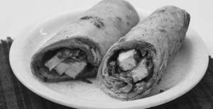 Egg Paneer Roll