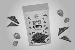 Strawberry Brownie Brittle Chips