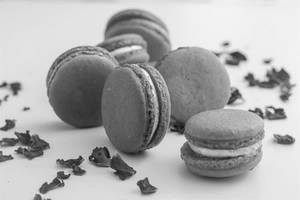 Rose Macarons
