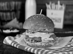 Veg Mexican Cheese Burger