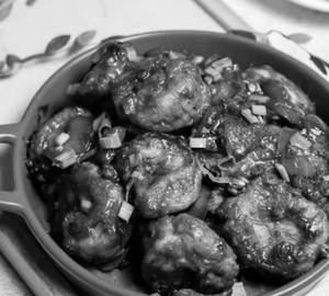 Prawns In Chilli Barbeque Sauce Dry