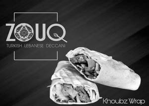 Jumbo Kubbus Chicken Kabab Wrap