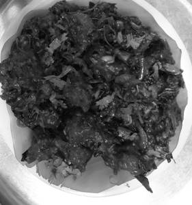 Baby corn Manchurian  