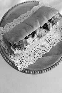 Mediterranean Chicken Panini Sandwich