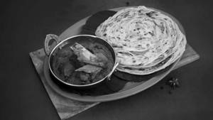 Ceylon Paratha With Mutton