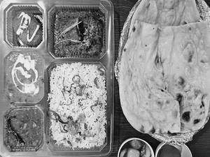 Mutton Jeera Rice Thali