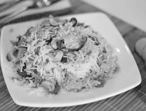paneer biryani single