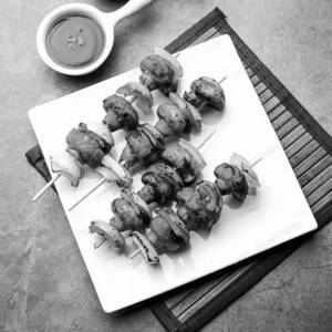 Tandoori Mushroom Lahsuni 10 Piece