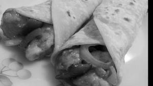 Chilly Paneer Kathi Roll