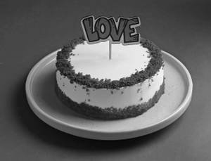 Classic Red Velvet Love Cake (500 gm)