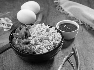 Egg Fried Rice + Choice Of Starter