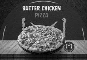 Butter Chicken Pizza
