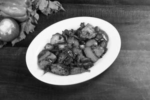 Roasted Chilli Pork With Capsicum And Onion