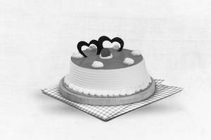 Strawberry Eggless Cake